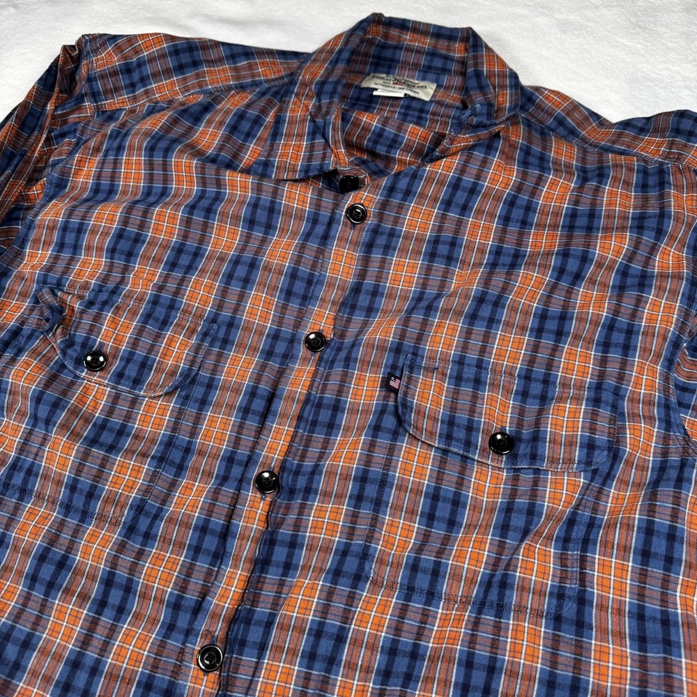 Ralph Lauren Polo Jeans Shirt Mens‎ XL Plaid Button Down Long Sleeve Casual